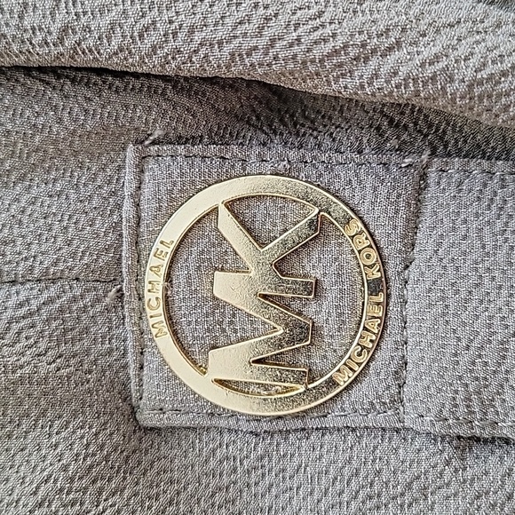 Michael Kors Army Green Blouse, Large, NWT - Picture 9 of 10